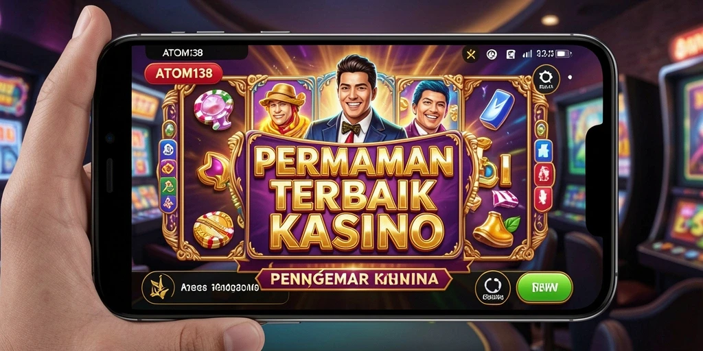Screenshot gameplay menampilkan keseruan bermain Slot di ATOM138.