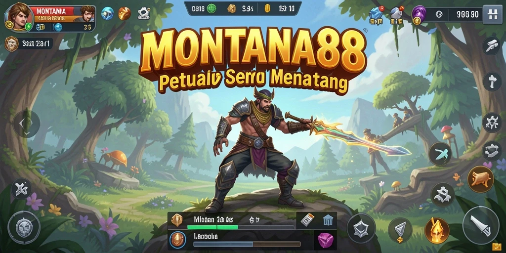Gameplay menegangkan dan petualangan seru dalam MONTANA88.