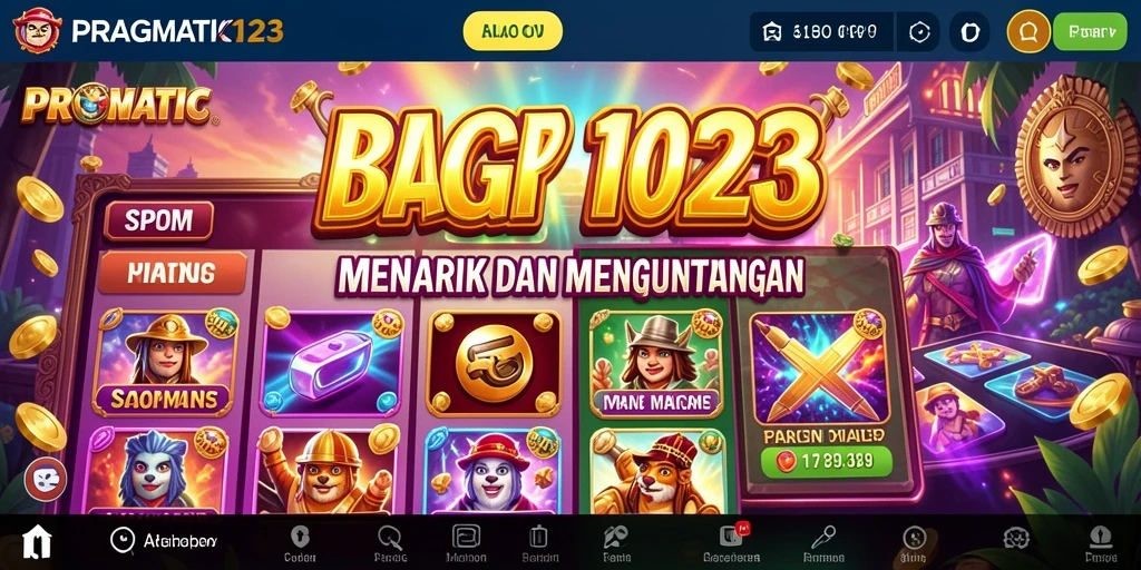 Screenshot gameplay PRAGMATIC123 menampilkan keseruan bermain slot.