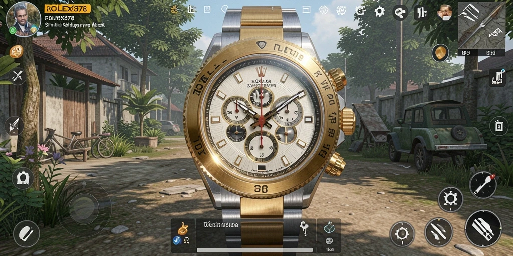 Tampilan gameplay menarik dari ROLEX878 dengan grafis yang memukau.