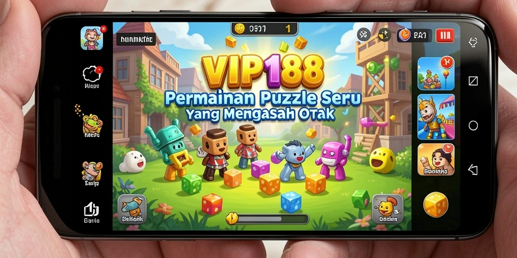 Tampilan gameplay VIP188 yang menarik dengan berbagai teka-teki menarik.